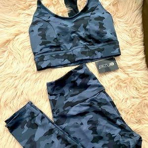 Onzie Camo Bra/Legging Set